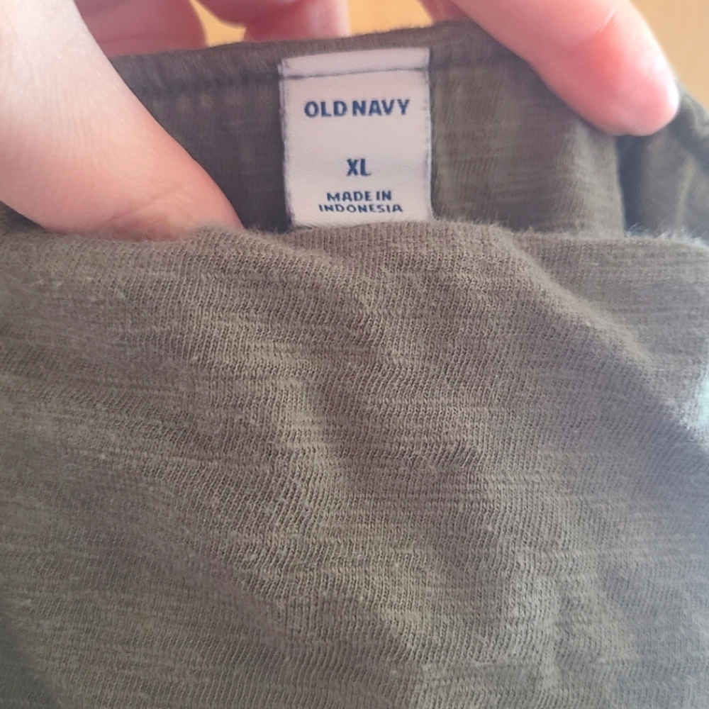 Old Navy comfy jumpsuit sage XL